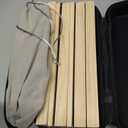 Upgraded 2-6 Players Rummy Game with 6 Wooden Racks, 160 Melamine Tiles, Drawstring Bag, Premium Portable Case, Tile Board Games for Adults & Kids Age 8+, Birthday Gifts for Women Men Dad Mom