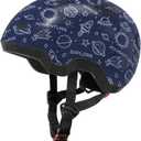 MOUNTALK Kids/Toddler Bike Helmet for Infant/Baby to Children 1/2/3/4/5/6/7/8 Years Old, Kids Helmets Ages 5-8/8-14,Skateboard Helmets for Youth Boys and Girls (Blue Galaxy)