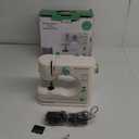 Sewing Machine for Beginners,Double Needle Sewing Machine for Adults,16 Strings of Weaving Dreams,Adjustable Sewing Speed,Suitable for Daily Sewing at Home 