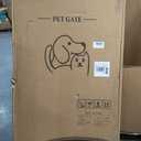 51"-87" Extra Tall Cat Gate for Doorways, Fits 29.2"-40.2" Wide