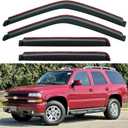 in-Channel Window Visors Rain Guards for 1995-2000 Chevy Tahoe/GMC Yukon, Window Vent Wind Deflectors Visors Shades for 92-99 Chevy/GMC C1500 K1500 C2500 K2500 Suburban