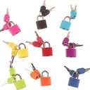 Montessori Color Unlocking Education Baby Toy Colorful Locks Keys Set Educational Sensory Toys Practical Life Children Early Learning Toys