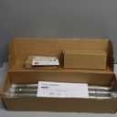 KAMANINA Silver Curtain Rods for Windows 72 to 144 Inches (6-12ft) Long Heavy Duty Curtain Rods, 7/8 Inch Adjustable Drapery Rods with Decorative Netted Texture Finials