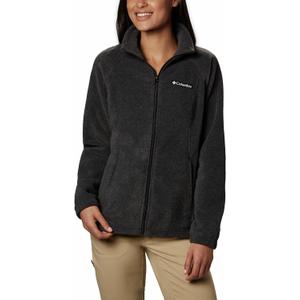 Columbia Women's Benton Springs Full Zip (Medium, Charcoal Heather)
