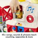 Fisher-Price Little People Caring for Animals Farm Electronic Interactive playset with Smart Stages Learning Songs for Toddlers Ages 1 and up 
