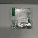 XRDS -RF BNC Crimp Connectors 10PCS, BNC Male Crimp Solder Attachment Connector for RG316 RG174 RG188 RG188A LMR100 Coax Cable