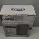 ELPHECO Bathroom Motion Sensor Trash can 2 Gallon Automatic Garbage Can, Slim Plastic Smart Trash Can with Lid, Commercial Intelligent Trash Bin for Bedroom, Bathroom, Office, Cement Grey