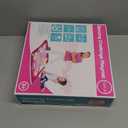 SUNLIN Dance Mat - Rhythm Step Play Mat - Dance Game Toy Pad with LED Lights, Gift for Kids Girls 3-12, Adjustable Volume, Built-in Music, 3 Challenge Levels (Pink)