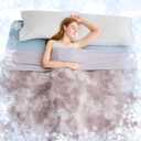 EMME Cooling Blanket Twin Size (60"x80"), Q-Max 0.5 Cooling Blankets for Hot Sleepers, Ice Summer Blanket for Nights Sweats, Grey Lightweight Sheet for Bed