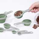 Kitchen Gadgets Set 13 Piece, Space Saving Cooking Tools Includes Collapsible Measuring Cups Measuring Spoons and Stackable Kitchen Gadgets for Small Space, RV Essentials Camper Accessories