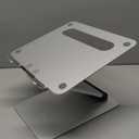 Folding Lifting Laptop Stand, Aluminum Alloy Durable Computer Stand, Portable Notebook Riser, Can Support 11-17.3 Inches Notebook(Silver) (27.5*24*48cm)