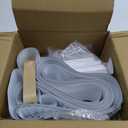 LazBlinds Vertical Blinds Replacement Slats - Room Darkening Fabric Slats for Sliding Doors & Windows, Easy-Cut Polyester, White Texture (82.5" x 3.5", 20 Pcs)