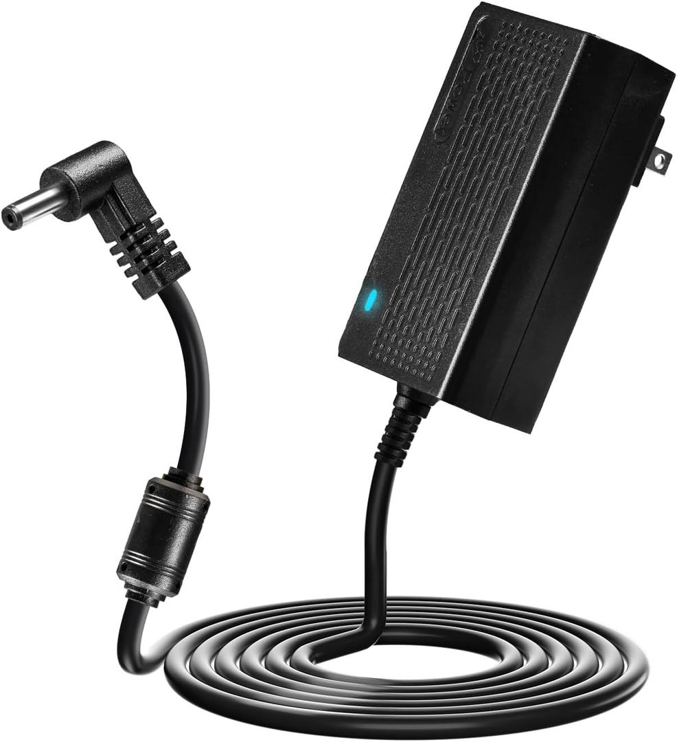 Vangoa Power Supply Adapter for Vangoa Powered Pedal Board, Compatible with VPPD-S & PD-M Models (Not for PD-L/XL), 2.5A, 18V, 3.9x1.3mm, 9.5ft, Center Positive