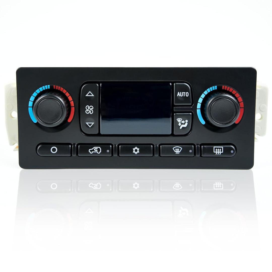 599-211XD AC Heater Climate Control Module Compatible with Chevrolet GMC Cadillac Oldsmobile Buick Hummer 2003-2007 Replaces# 10367041 10367042