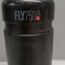 Elite Fly 750ml Bottle (Black, Tex)  Ultra-Lightweight Textured Cycling Water Bottle (25.4 Ounces)