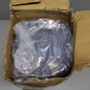 Amyhill 12 Pcs Reusable Glitter Cups with Lids and Straws 24 oz Plastic Tumbler Iced Coffee Cup Travel Mug for Smoothie Juice Sleepover Wedding Graduation Party Supplies Girl(Navy Blue)