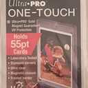 1 (One) 55pt Ultra Pro One-Touch Magnet Card Holder for Thicker Baseball and other Trading Cards 10 Count
