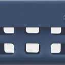 Ello Duraglass Meal Prep Container, 5 cup- Glass Food Storage Container with Silicone Sleeve and Airtight BPA-Free Plastic Lid, Dishwasher, Microwave, and Freezer Safe, Midnight