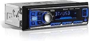 BOSS Audio Systems 611UAB Car Stereo  Single Din, Bluetooth, No CD DVD Player, AM/FM Radio Receiver, Aux Input, USB