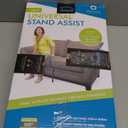 Able Life Universal Stand Assist, Chair Lift-Assist for Elderly, Grab Bar Standing Aid for Seniors, Daily Living Mobility Aid, Brown