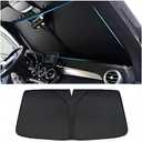 Basic Black Auto Glass Sunshade, Windshield Sunshade, Car Windshield Sunshades, Compatible with Cadillac OPTIQ 2024-2025 (normal)