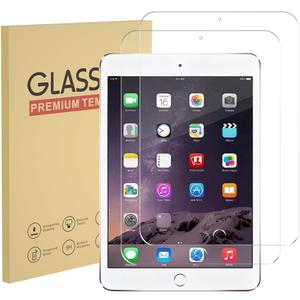 Design for Apple iPad mini 1 2 3 (Not mini 4/5/6) Tempered Glass Screen Protector, Anti Scratch, Bubble Free,High Definition, 2 Pack