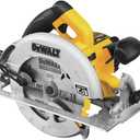 DEWALT Circular Saw, 7-1/4 inch, Pivoting with up to 57 Degree Bevel, Corded (DWE575SB)