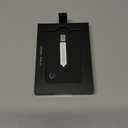 SPOTMINDERS Apple MFi Certified Credit Card Wallet Tracker PRO (iOS Only) Works with Apple Find My Tracking Card for Wallet Rechargeable Tag IP68 0.07in Slim iPhone Item Finder for Luggage Tags Purse (Black PRO (Pack of 1))