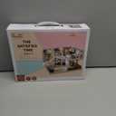 TuKIIE DIY Miniature Dollhouse Kit with Furniture, 1:24 Scale Creative Room Mini Wooden Doll House Accessories Plus Dust Proof & Music Movement for Kids Teens Adults (Satisfied Time)