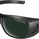 IPL Laser Safety Glasses 200nm-2000nm Protective Goggles for Laser Hair Removal and Cosmetology (Black)