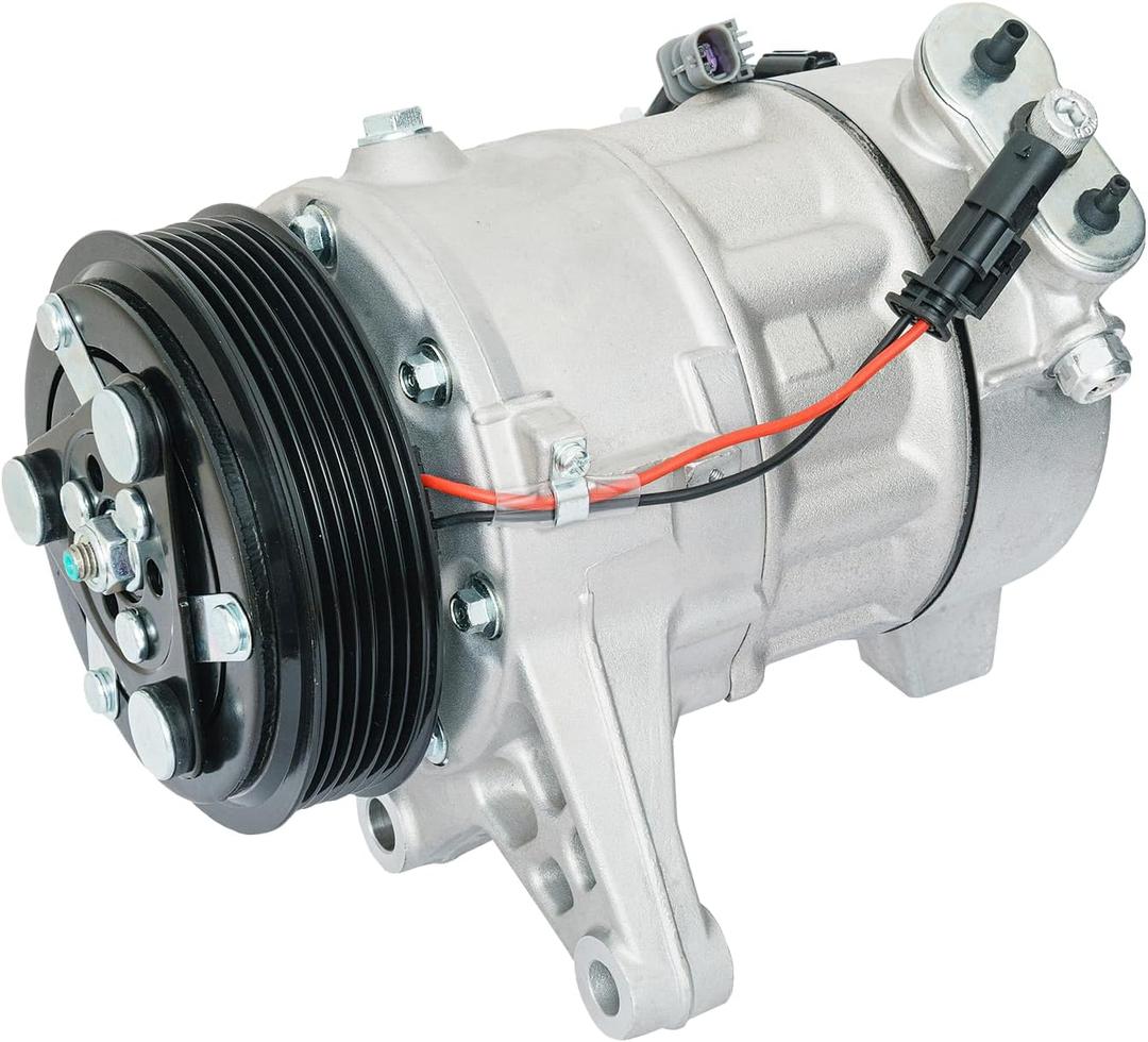 Air Conditioning Compressor For Buick Enclave 2013-2022 | Direct Replacement for Cadillac XTS 2013-2019 & Chevrolet Traverse 2013-2022 & GMC Acadia 2013-2019 & All Engine.OE CO30019C.