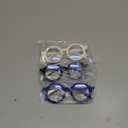 Yogo Vision Kids Blue Light Blocking Glasses for Girls and Boys Anti Glare Computer Glasses School Work Eyewear (Creamy White, Black, Navy Blue)