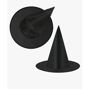 6 Pieces Halloween Black Witch Hats Halloween Party Dress Witch Hats for Party Favorv