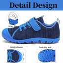 Boys Girls Shoes Anti-Collision Girls Boys Sneakers Slip on Running Tennis Shoes for Toddler/Little Kid/Big Kid (8.5 Toddler, Blue)