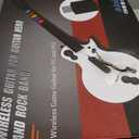 NBCP PC Guitar Hero Wireless Legends Rock Dongle Bundle for PS3/Computer Windows, Compatible with Guitar Hero, Rock Band, Clone Hero & Fortnite Festival