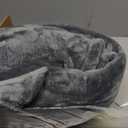 Bedsure GentleSoft Fleece Blanket Twin Size Grey - 300GSM Lightweight Plush Fuzzy Cozy Soft Warm Blanket for Bed, Sofa, Couch, Travel, Camping, 60x80 inches