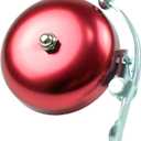 Classic Bell, Loud Crisp Clear Sound Bicycle Accessories for Adults Youths, Stylish Horn for Road and Mountain Bikes (Rosy)