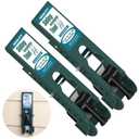 Upgraded Siding Installation Tools for 5/16-Inch, 3/8-Inch, 7/16-Inch Fiber Cement Lap Siding - Gauge With Adjustable Reveals, Polycarbonate Body, 2 Packs