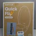 Jool Baby Quick Flip Toilet Seat with Built-in Potty & Splash Guard for Toddler Training, Slow Close (Elongated)