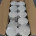 600 Pack 4 oz Paper Cups, Small Disposable Coffee Cups, Paper Espresso Cups, Hot/Cold Drinking Cups for Party, Picnic, Travel and Events, Black