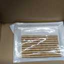 DYWISHKEY 10 Pieces 6mm Brass Rods, Brass Round Stock Lathe Bar Stock for DIY Craft Making, Handle Pin, 6mm in Diameter, 100mm in Length