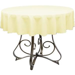 Tablecloth 54" Round Yellow