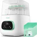 Bottle Washer Pro, All-in-One Baby Bottle Washer and Sterilizer & Dryer, Cleaning Machine for Bottles, Pump Parts & Baby Essentials, Effortless Care, Replaces Hand Washing, Large, 10.24"D x 15.5"W x 16.54"H