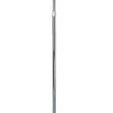 Medline 4 Leg IV Poles Stand, 2 Hook, 4 Caster, Chrome, 47 to 85" Adjustable Height