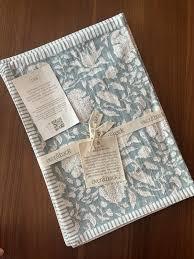 KAF Home Natural Rustic Farmhouse Slubbed Kitchen Towel | 100% Cotton Dish Towel, 18 x 28 Inches | Soft and Absorbent (Blue, Set of 4)