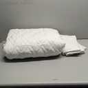 Comfort Spaces Twin Quilt Set Modern Reversible Diamond Coverlet Twin Bedding Set Cozy Quilted Winter Layer, All Season Lightweight Soft Twin Size Quilt, Kienna, Twin/Twin XL White Diamond 2 Piece