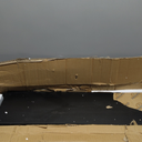 Rustic Floating Shelves 24 inch Long 8 inch deep Set of 2, Solid Wood Wall Shelves for Bedroom Living Room Kitchen, Wall Mounted Shelves with Hidden Bracket- Black