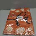 Fall Garden Yard Flag 28 x 40 Inch Outside Double Sided Burlap Pumpkin Rugby Maple Leaf Welcome Flag Farmhouse Holiday Patio Lawn House Outdoor Decorations (Multicolor)