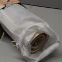 Vabaso Large Food Warming Mat for Countertop (XXL 37”x15”) - Full-Surface Heating Pad with 4 Temps Settings, Ideal for Buffet Party Food Warmer, Roll-Up Electric Warming Tray for All Gathering, Beige