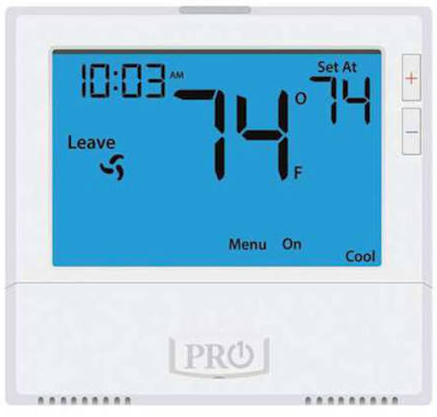 Pro1 - T855 - Platform: 5+1+1 Or 7 Day Or Non-Programmable, 3H/2C Universal with 8 Sq. In. Display